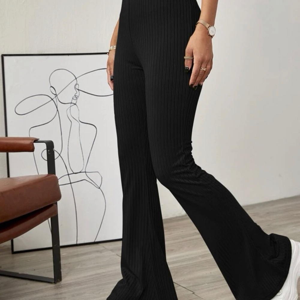 Black Leg Pants